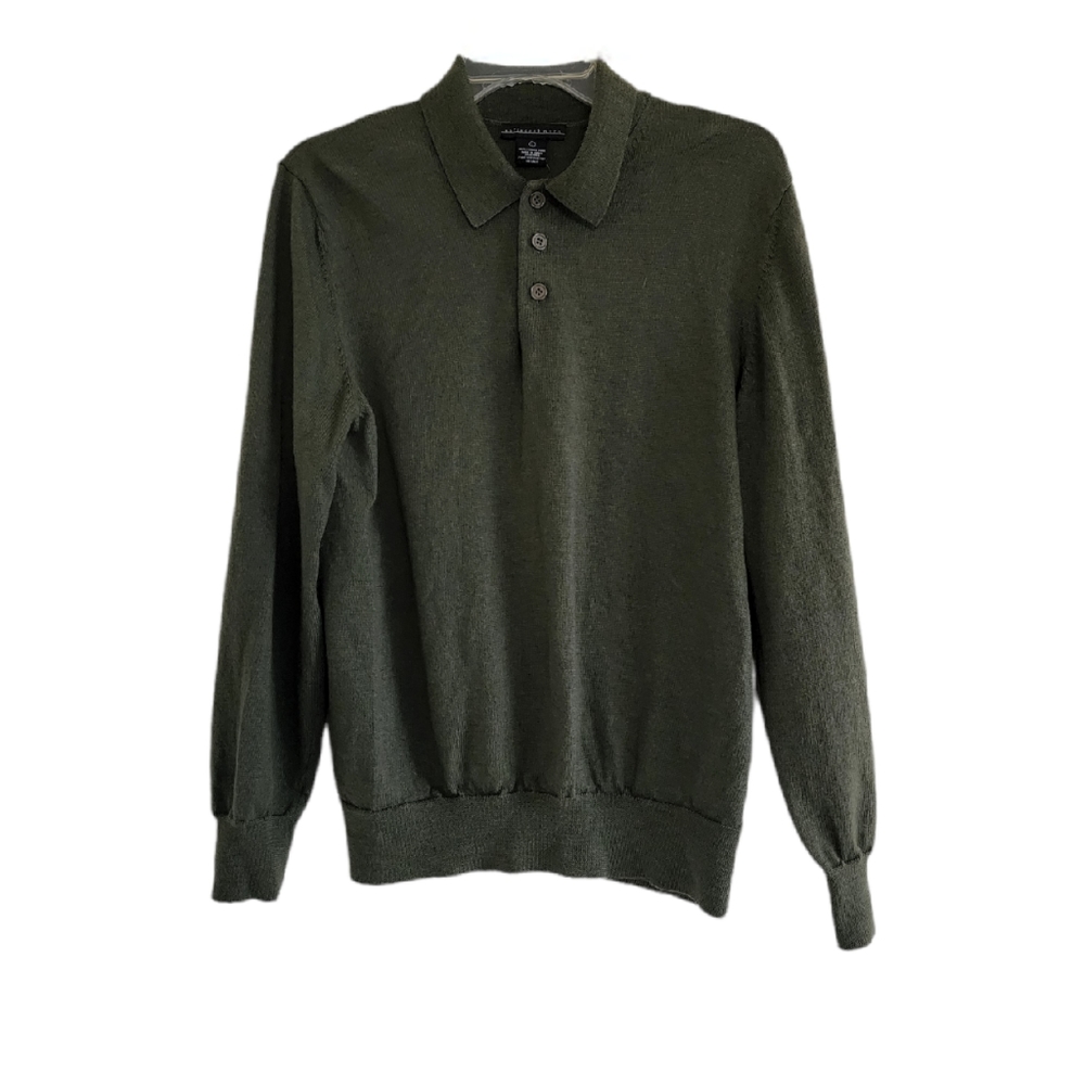 NWOT Sofia Cashmere  100% Merino Wool Long Sleeve Sweater Size L